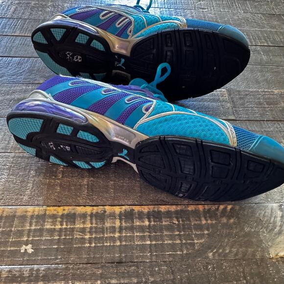 Puma IOCELL 1.0 Womens Purple Running Shoes Size 9 Air Shocks - Picture 8 of 8